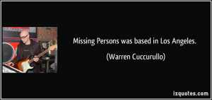 missing persons