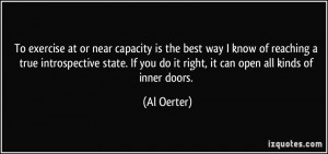 More Al Oerter Quotes