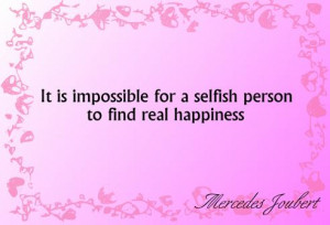 QUOTES ON SELFISH PEOPLE