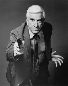 Rowan Atkinson. Mr Bean & Leslie Nielsen