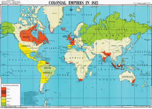 British Colonial Empire Map