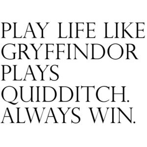 love the HP inspirational quote