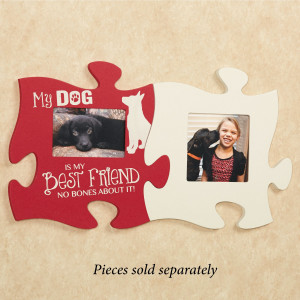 Home > My Dog Pet Photo Frame Puzzle Piece Wall Art