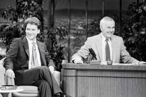 ... on Johnny Carson's couch back in 1982 was ever y comic's dream