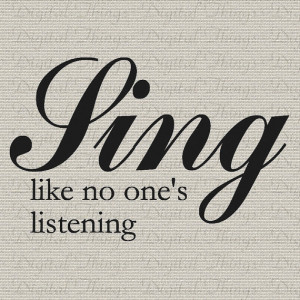 Sing Motivational Inspirational Mark Twain Wall Decor Art Printable ...