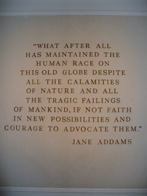 Quotes On Jane Addams Social Work