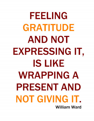 All of my daughters are thankers.