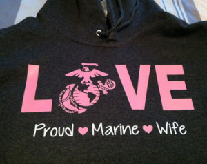 Proud Wife/girlfriend Hoodie ANY BR ANCH ...