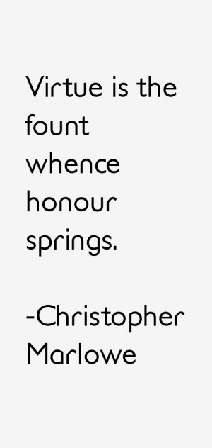 Christopher Marlowe Quotes & Sayings