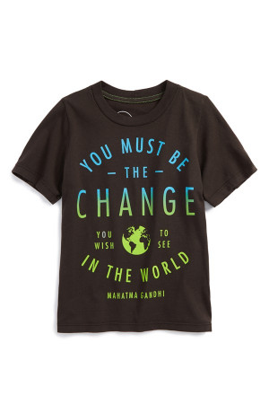 Gandhi Quote Graphic T-Shirt (Toddler Boys, Little Boys & Big Boys)