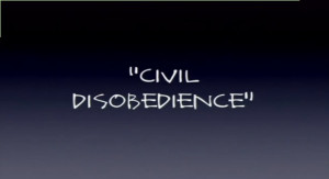 Civil Disobedience Important Quotes Explained