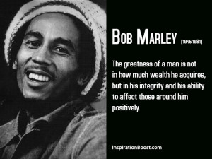 Bob Marley Greatness Quotes