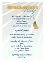 Voted Most Popular Graduation Party Invitations Wordings Samples and ...