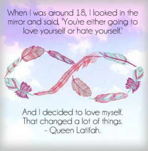 queen latifah, quotes, self love, self love quotes