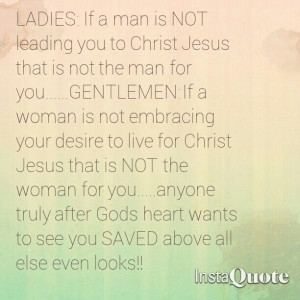 Desire a Godly man/woman
