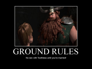 HTTYD-Ground Rules by IllusionEvenstar