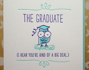 Funny Congratulations Graduation Quotes Graduation card - class of