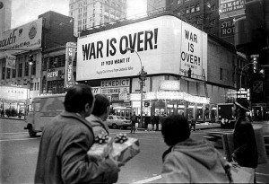 ... War is Over)” was released two years later. Image source: The Rock