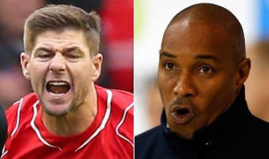 Paul Ince says Gerrard swore at him during a Liverpool training game