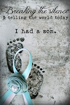 Breaking the Silence. I had a Son. by Franchesca Cox More