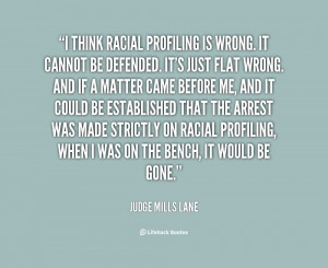 racial profiling quotes
