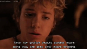 forgett, goodbye, peter pan, quotes, sad