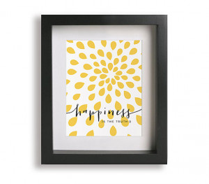 Happy / Pharrell - Music Lyric Art Print - inspirational quote ...