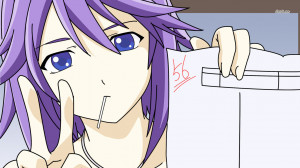 Mizore Shirayuki - Rosario + Vampire wallpaper