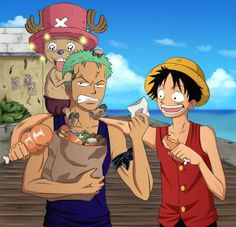 Funny and inspirational quotes from the anime, One Piece More