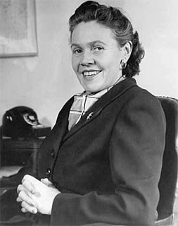 Eugenie Anderson pictured at a DFL State Convention in Minnesota, 1954 ...