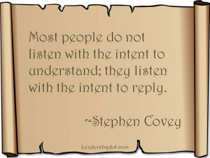 Stephen Covey on Communication