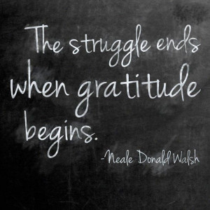So true. Gratitude is an attitude of feeling grateful for what you ...