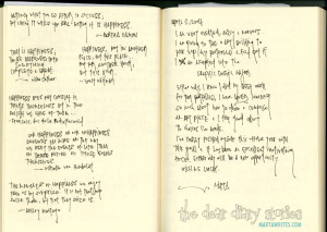 dear diary: graphic design program