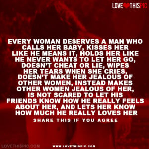 Every Woman Deserves a Man Who Quotes