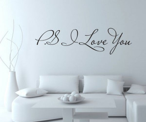 LOVE-YOU-Vinyl-Art-Mural-Wall-Quote-Expressions-decals-Wall ...