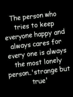 Lonely people