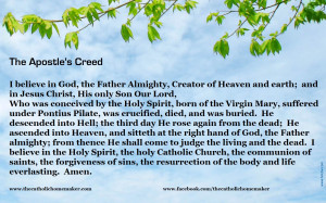 Catholic Apostles Creed Image Search Results Picture