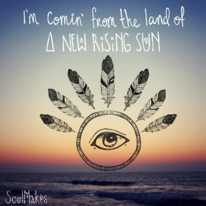 Comin' From the Land of a New Rising Sun