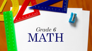 Grade 6 Math