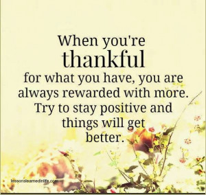 when you're THANKFUL :)