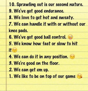 to date a volleyball 10 reasons to date a softball reasons to date a