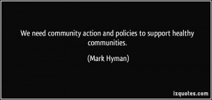 Community Action quote