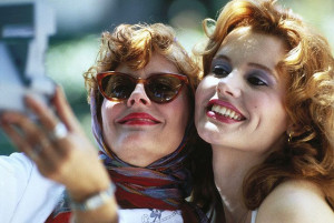 Susan Sarandon and Geena Davis in Thelma & Louise (1992)