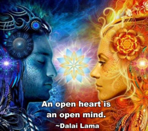 An open heart is an open mind.