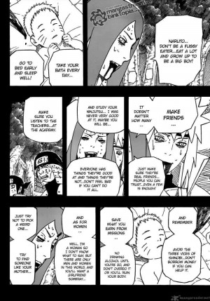 Some Wise Words from Naruto's Mom ^_^