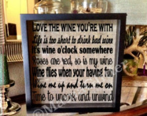 Funny Wine Quote Cork Holder ... 12 x12 Wine Cork holder ...