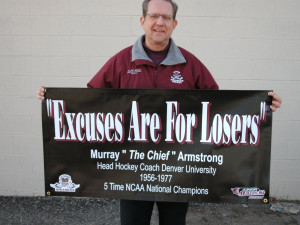 ... . He was inspired by a quote he read in Murray Armstrong`s obituary