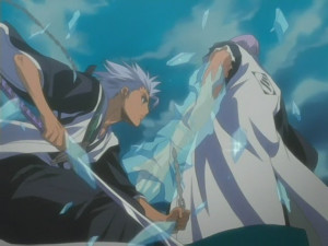 ... Hitsugaya, but you must remember that he's able to scare Gin Ichimaru