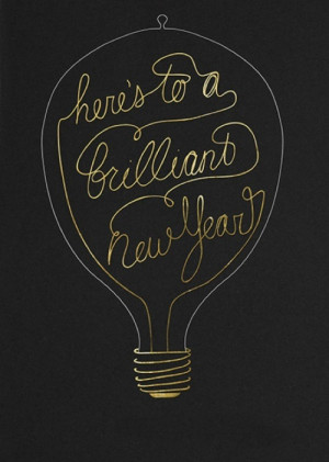 Here's to a brilliant new year