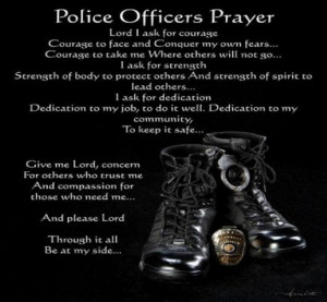 Police Officers Prayer Graphics Code Ments